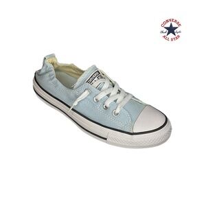 Chuck Taylor All Star Shoreline Woven Canvas Women’s Low Top sz 8 Lt Blue